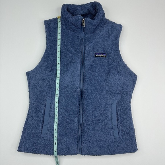 Patagonia Women's Wolly Blue Los Gatos High-Pile Fleece Vest S/C35‎ - Picture 13 of 15